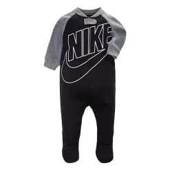 Baby Boy Nike Futura Black Footed Sleep & Play