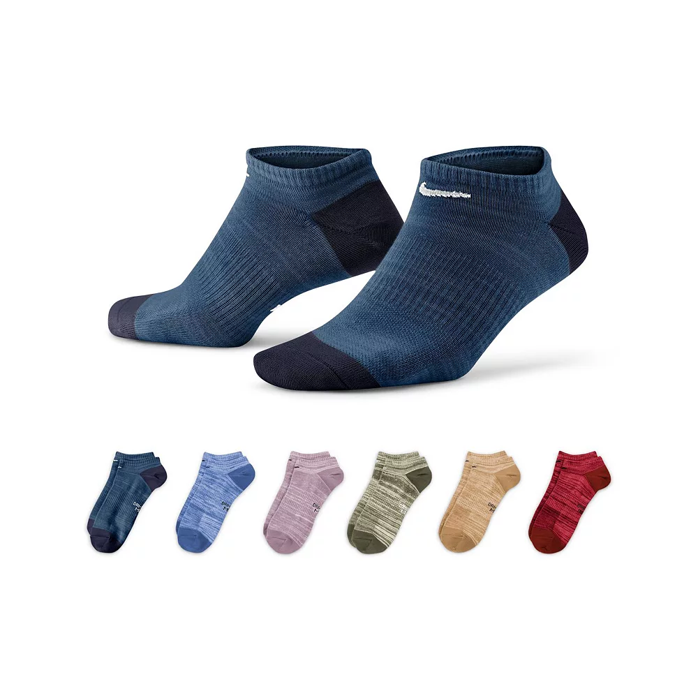 Women's Nike 6-Pack No-Show Performance Socks - Image 2