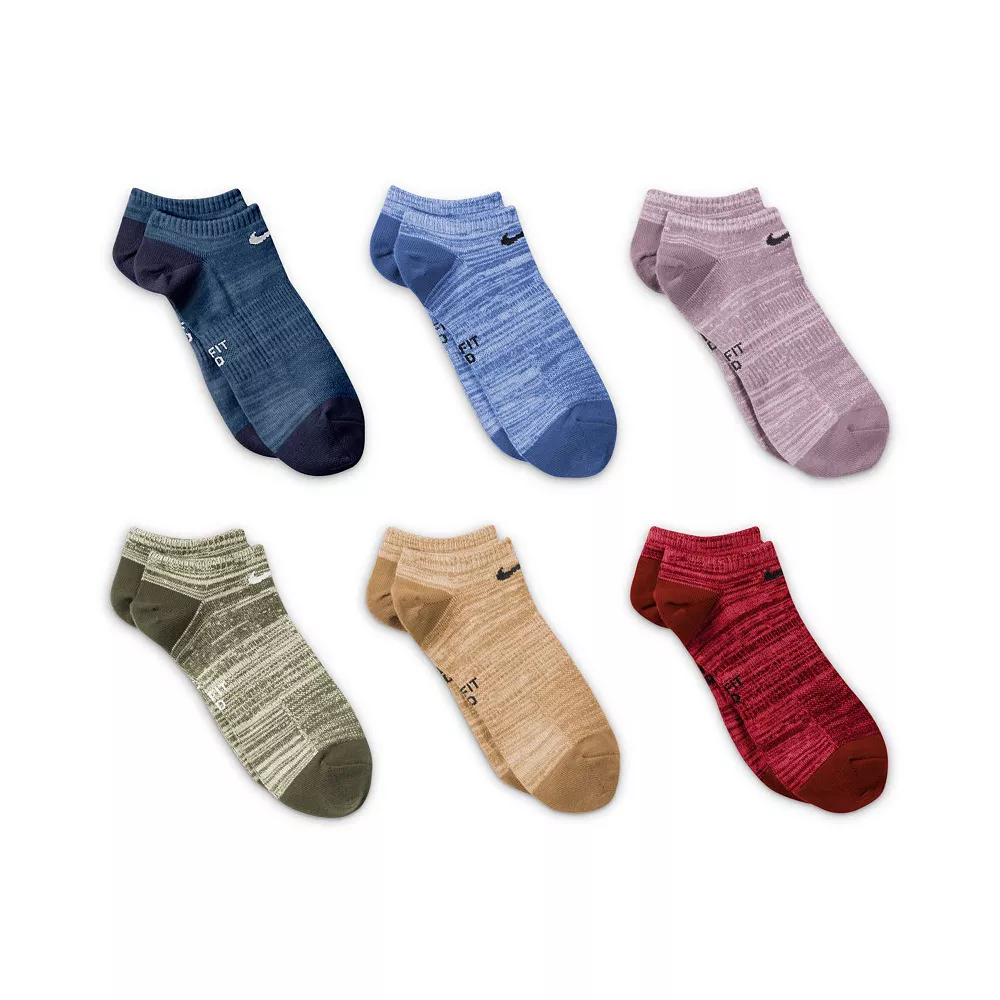 Women's Nike 6-Pack No-Show Performance Socks - Image 3