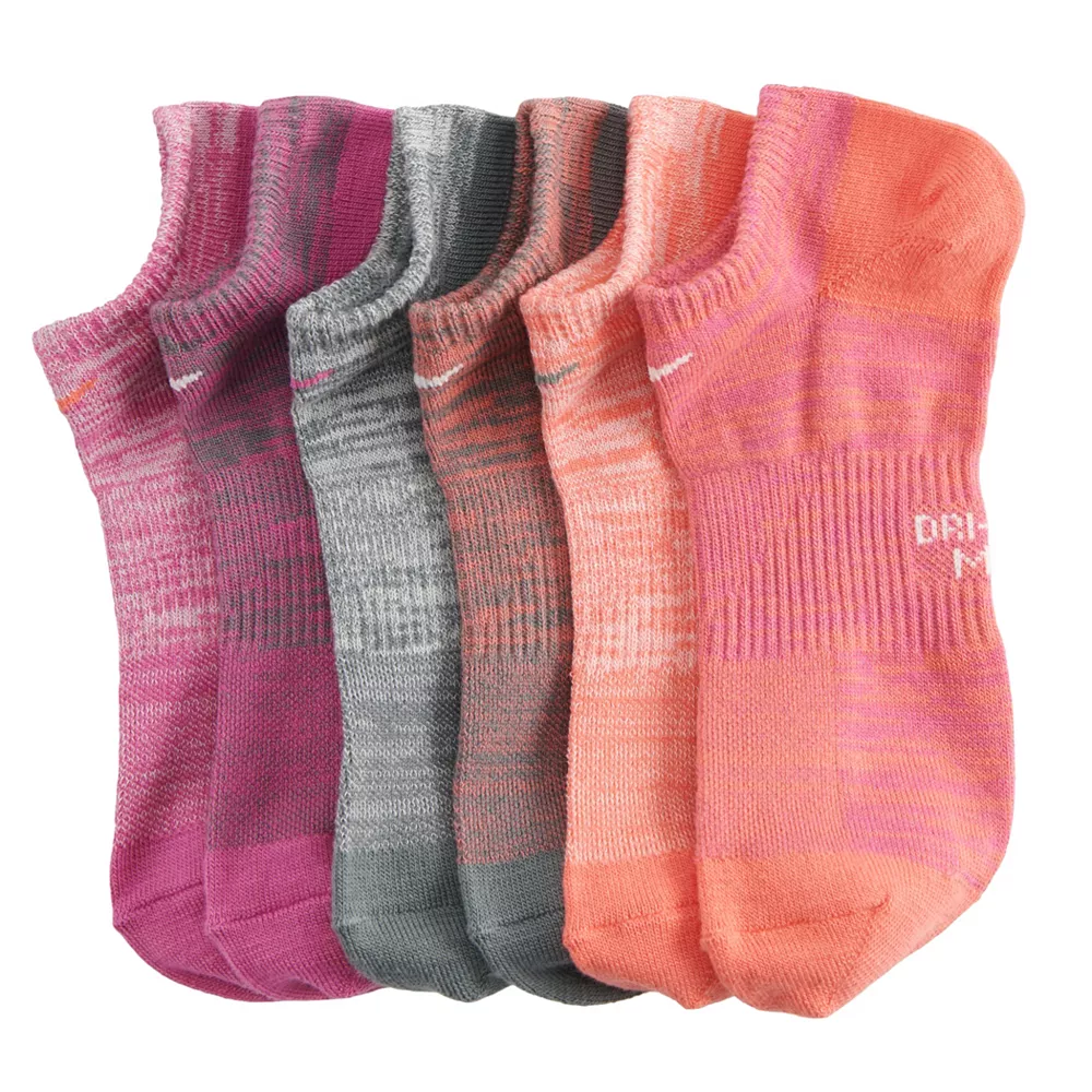 Women's Nike 6-Pack No-Show Performance Socks - Image 5