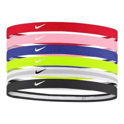 Girls 7-16 Nike 6-pack Solid Hairband Headbands