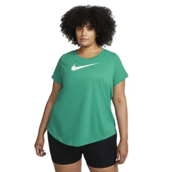 Plus Size Nike Dri-FIT Training Swoosh Logo Tee