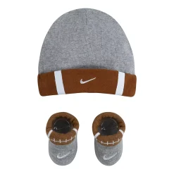 Baby Nike Football 2-Piece Foldover Beanie And Booties Set
