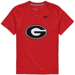 Youth Nike Red Georgia Bulldogs Logo Legend Dri-FIT T-Shirt