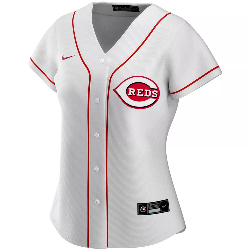 Women's Nike Joey Votto White Cincinnati Reds Home Replica Player Jersey - Image 3
