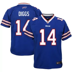 Youth Nike Stefon Diggs Royal Buffalo Bills Game Player Jersey