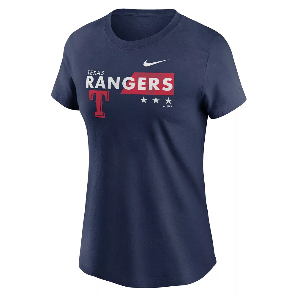 Women's Nike Navy Texas Rangers Americana T-Shirt - Image 3