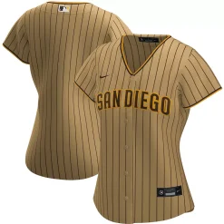 Women's Nike Tan San Diego Padres Alternate Replica Team Jersey
