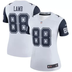 Women's Nike CeeDee Lamb White Dallas Cowboys 2nd Alternate Legend Jersey