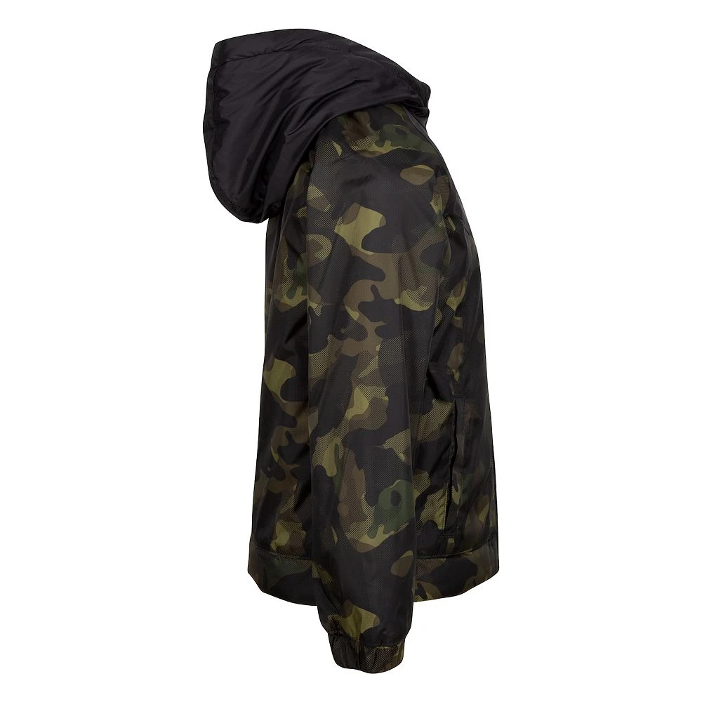 Boys 4-7 Nike Sportswear Fleece Lined Windbreaker Jacket - Image 4