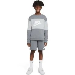 Boys 8-20 Nike French-Terry Fleece Sweatshirt & Shorts Tracksuit