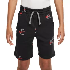 Boys 8-20 Nike Club Fleece Printed Shorts