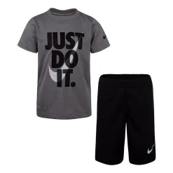 Boys 4-7 Nike "Just Do It." Graphic Tee & Mesh Shorts Set
