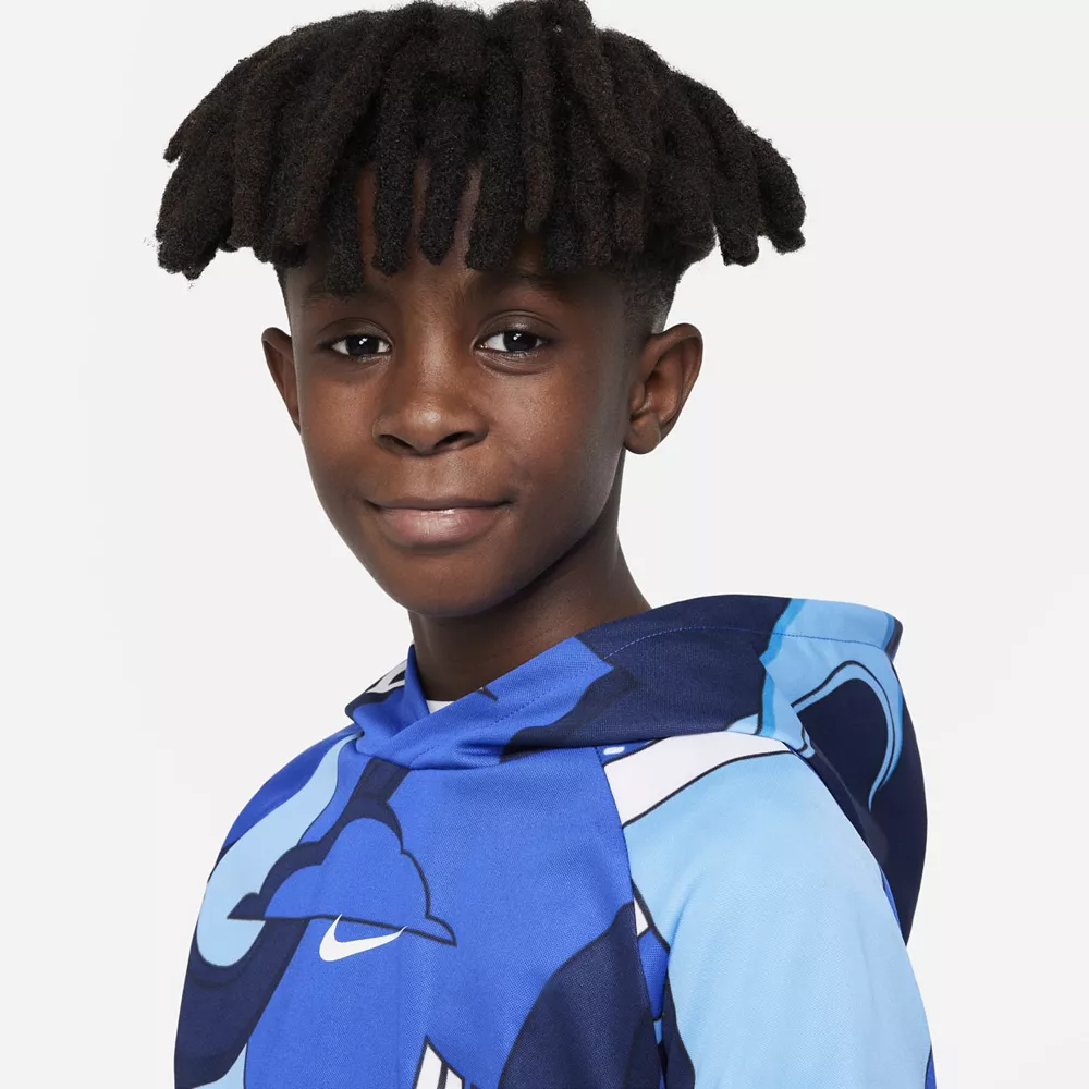 Boys 8-20 Nike Therma-FIT Printed Training Hoodie - Image 4