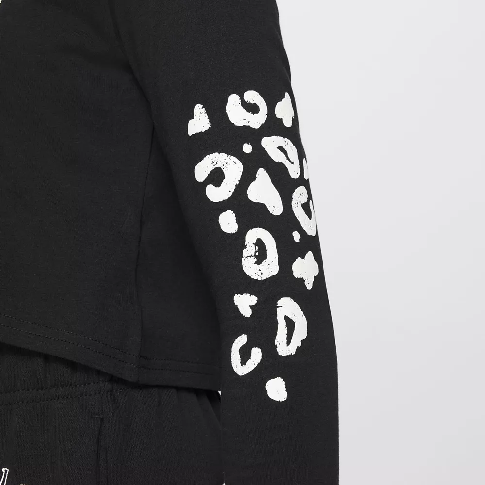 Girls 7-16 Nike Icon Clash Cropped Tee - Image 4