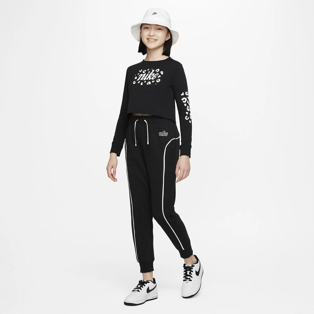 Girls 7-16 Nike Icon Clash Cropped Tee - Image 5