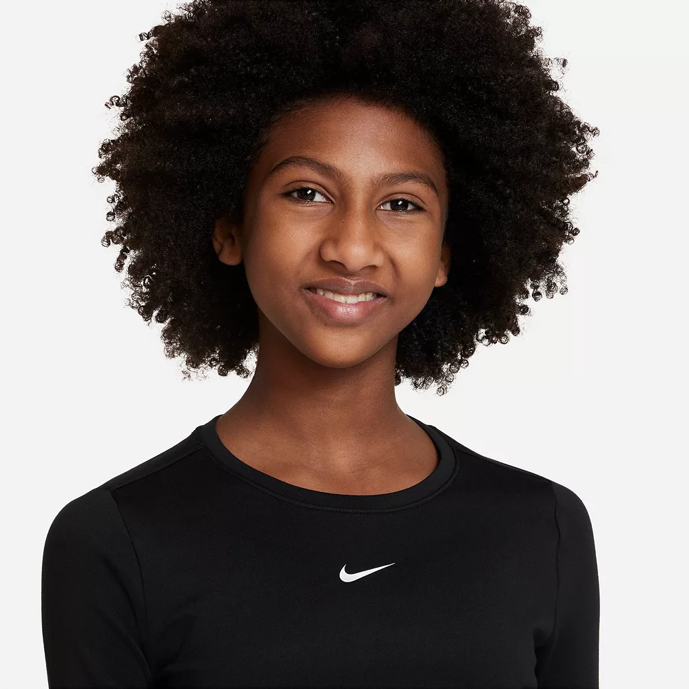 Girls 7-16 Nike Therma-FIT One Long-Sleeve Training Top - Image 4