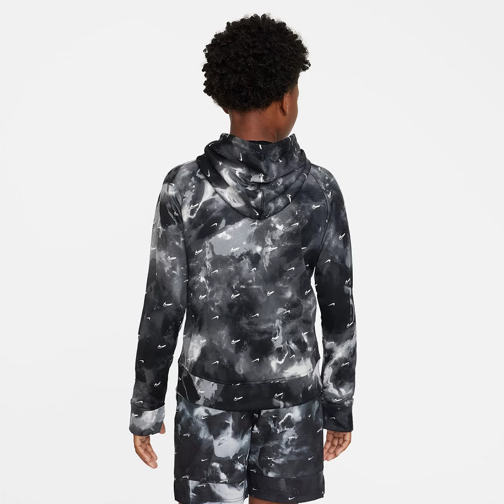 Boys 8-20 Nike Therma-FIT Printed Pullover Hoodie - Image 2