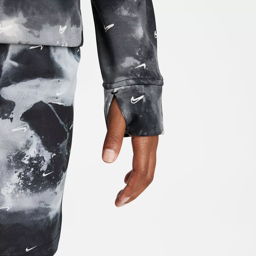 Boys 8-20 Nike Therma-FIT Printed Pullover Hoodie - Image 5