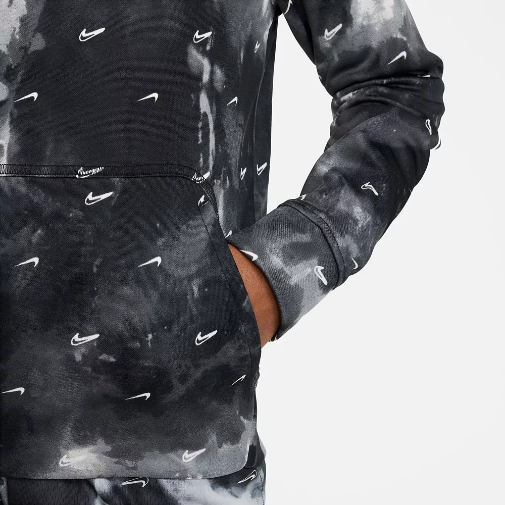 Boys 8-20 Nike Therma-FIT Printed Pullover Hoodie - Image 6