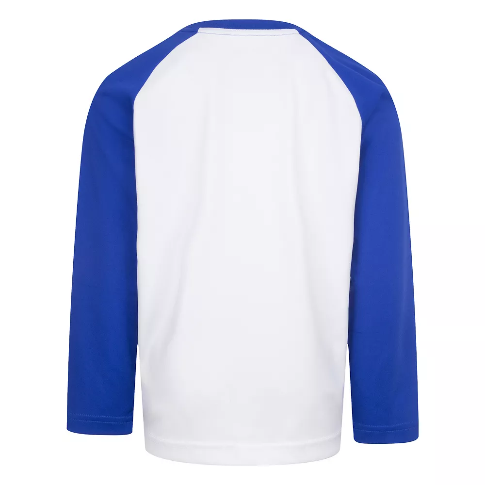 Boys 4-7 Nike Swoosh Repeat Raglan Graphic Tee - Image 2