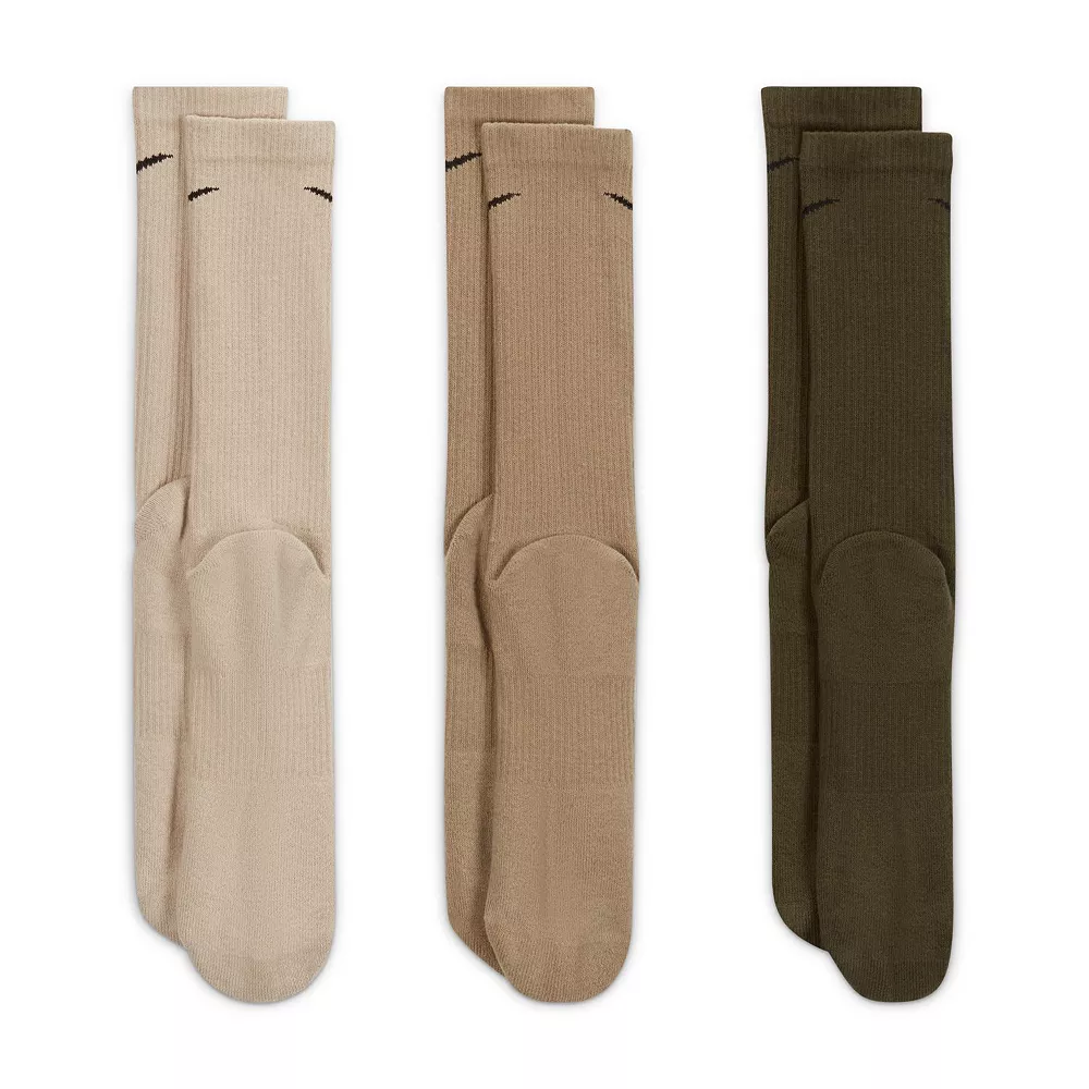 Women's Nike Everyday Plus Cushioned Training Crew Socks 3-pk. - Image 2
