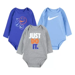 Baby Boy Nike 3-Pack Jersey Bodysuits