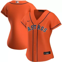 Women's Nike Orange Houston Astros Alternate Replica Team Jersey