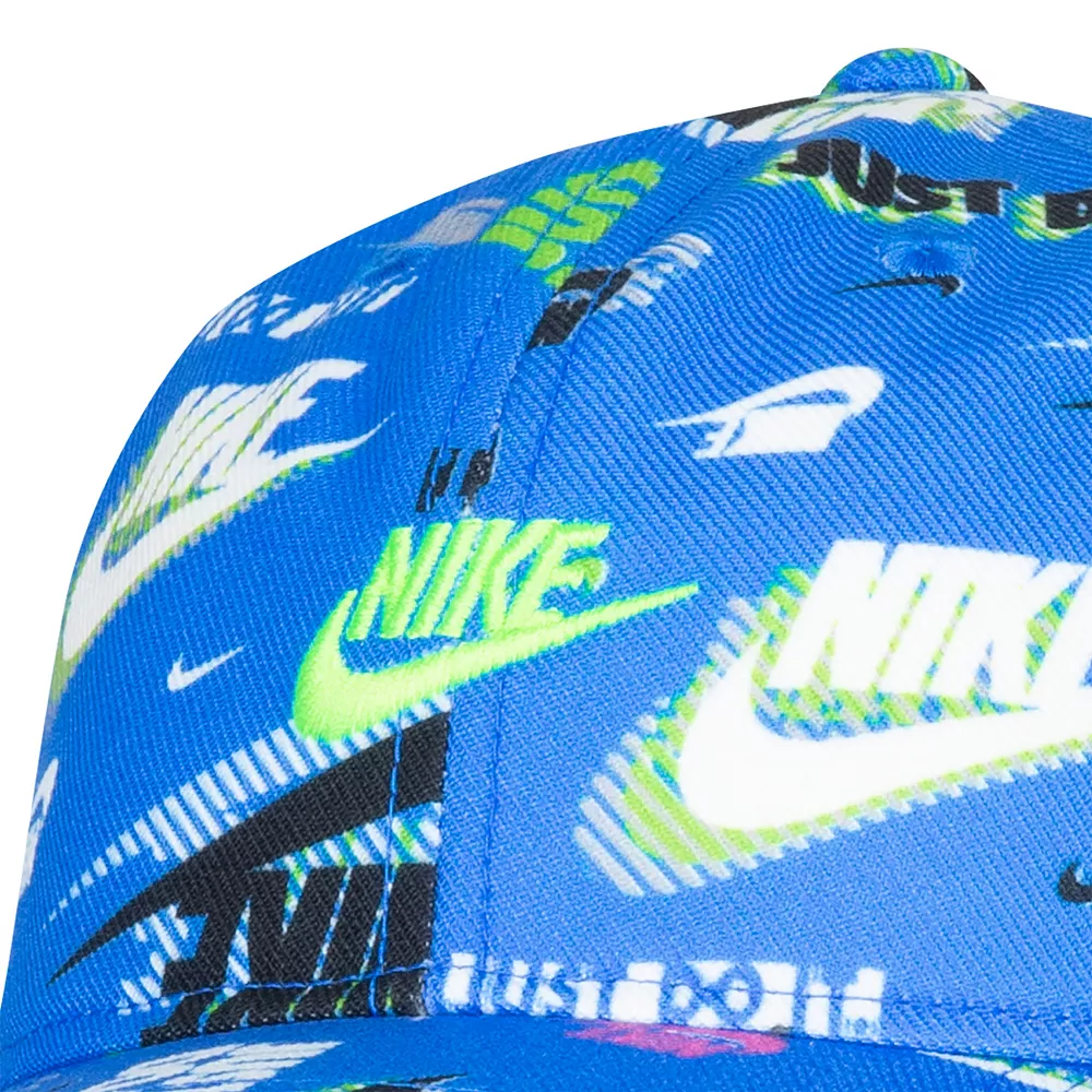 Boys Nike Printed Curved Brim Cap - Image 5
