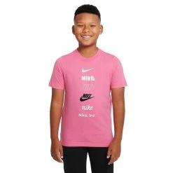 Boys 8-20 Nike Sportswear Stacked Logo Graphic Tee