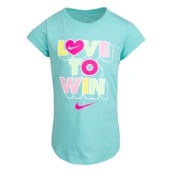 Girl 4-6x Nike Love To Win Tee