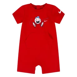 Baby Boy Nike Sportswear Nikemoji Baseball Romper