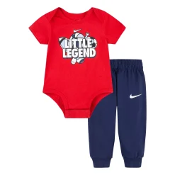 Baby Boy Nike "Little Legend" Bodysuit & Pants Set