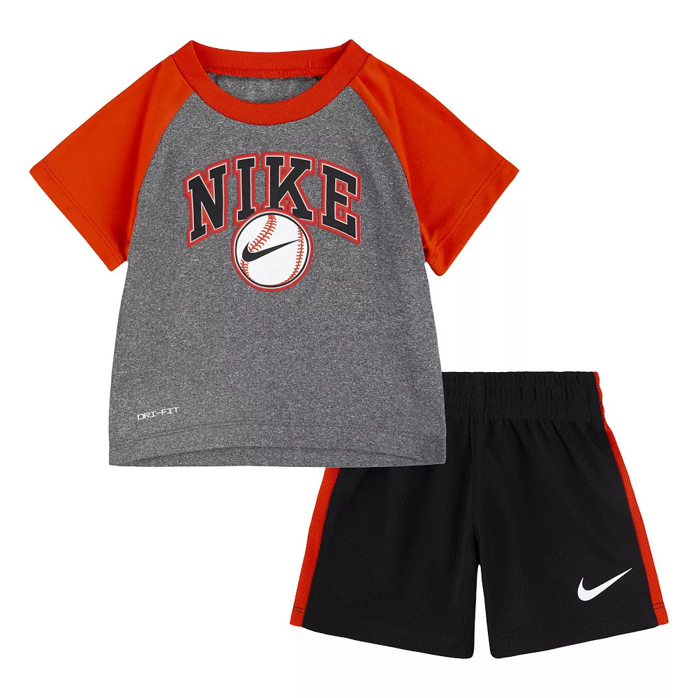 Toddler Boy Nike Tee & Dri-FIT Shorts Set