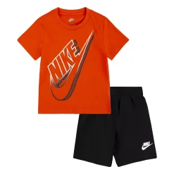 Toddler Boy Nike Sportswear Tee & French Terry Shorts Set