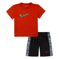 Toddler Boy Nike "Let's Be Real" Tee & Dri-FIT Shorts Set