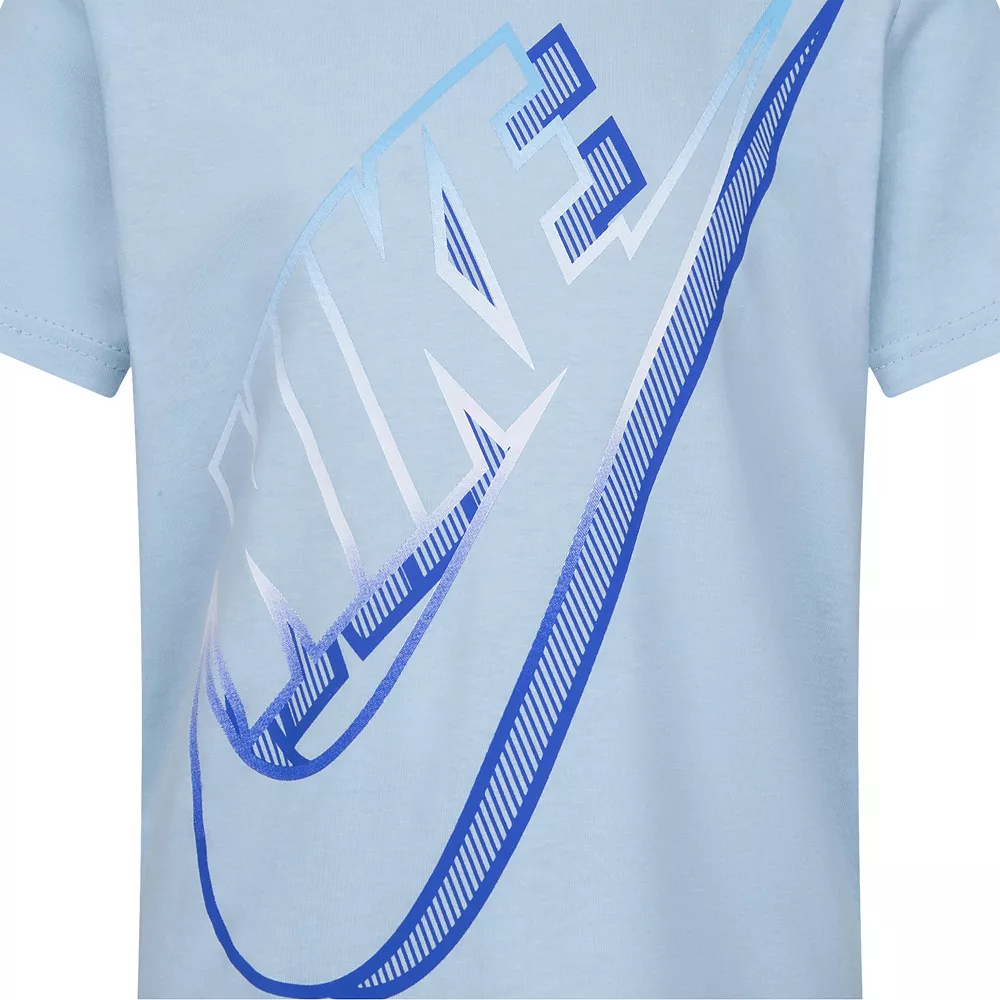 Boys 4-7 Nike Sportswear Logo Tee & Shorts Set - Image 5