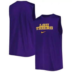 Youth Nike Purple LSU Tigers Legend Performance Sleeveless T-Shirt