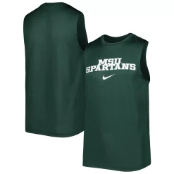 Youth Nike Green Michigan State Spartans Legend Performance Sleeveless T-Shirt