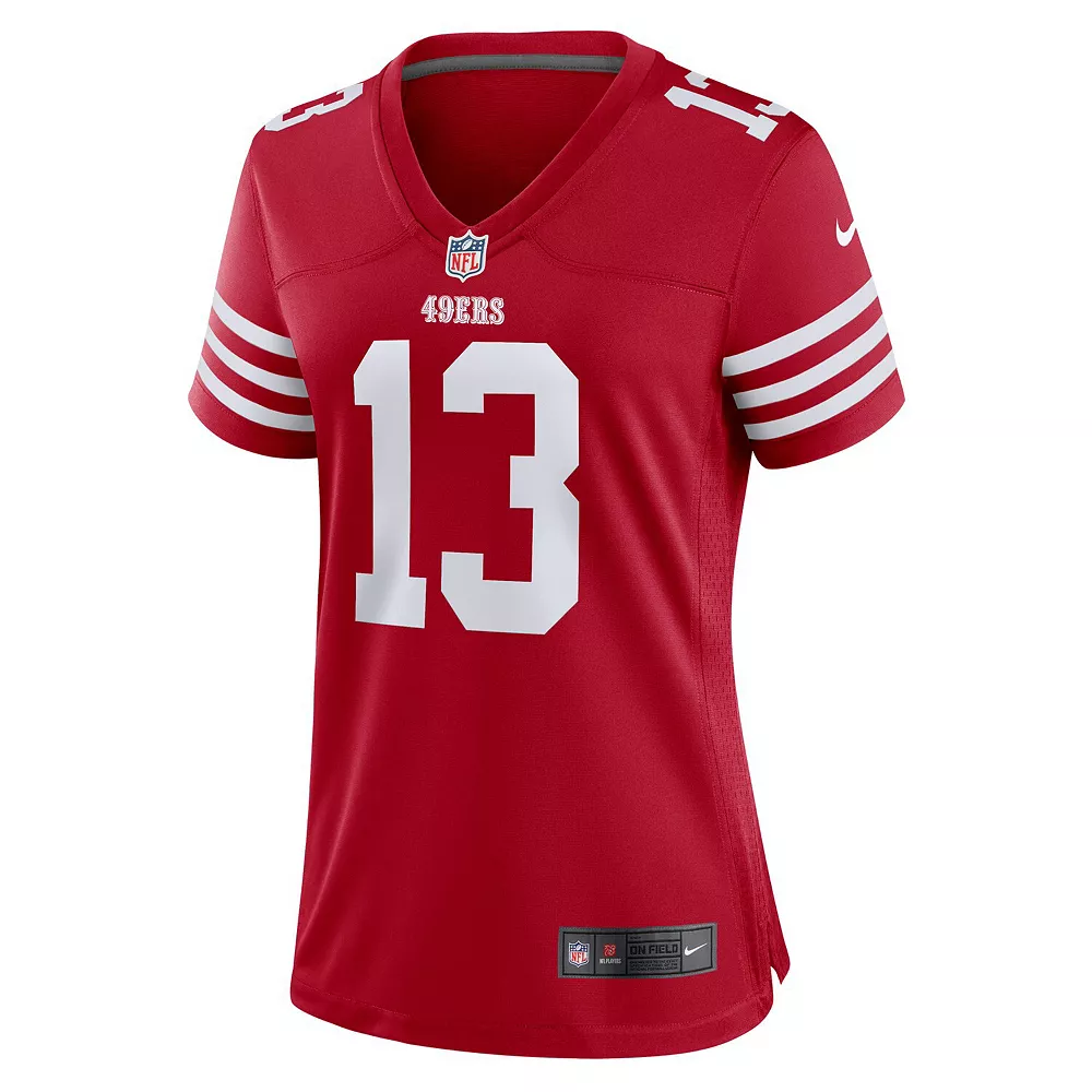 Women's Nike Brock Purdy Scarlet San Francisco 49ers Game Player Jersey - Image 3