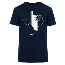 Youth Nike Navy Dallas Cowboys Hometown Legend Performance T-Shirt
